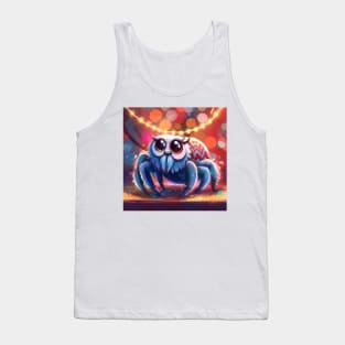 Cute Spider Drawing Tank Top